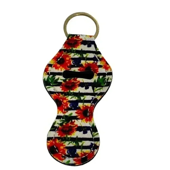 Chapstick/Lipstick Holder Keychain - Picture 1 of 6
